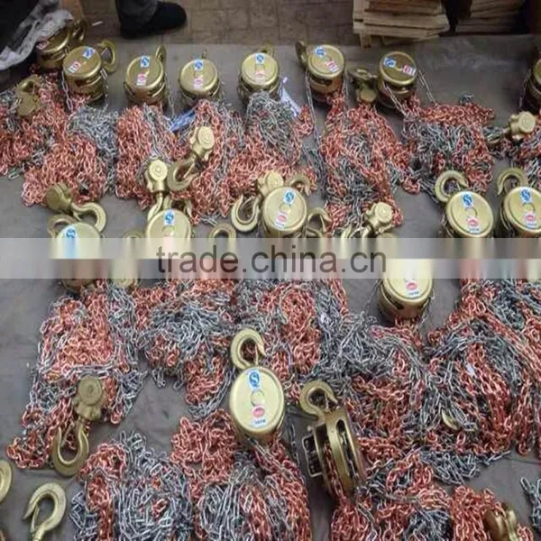 Chain Hoist Spark Resistant Hand Tool , Copper Alloy Aluminum / Beryllium Manual Hoist , Hand Tools photo-3