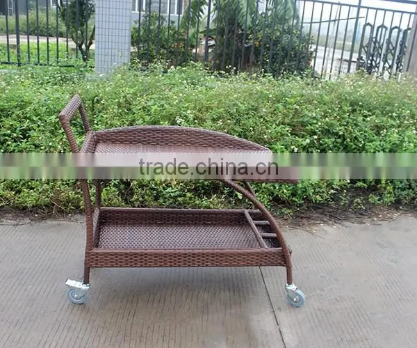 Wicker Furniture Hotel Dining Trolley photo-3