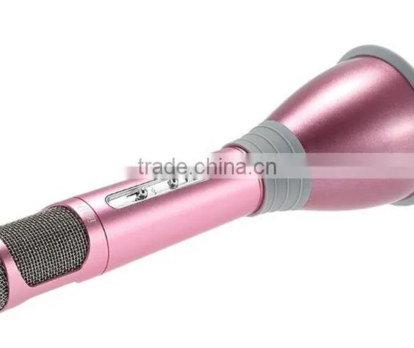 K068 Portable Home KTV Karaoke Player Wireless Microphone and Speaker Portable Wireless Microphone Karaoke Player photo-3