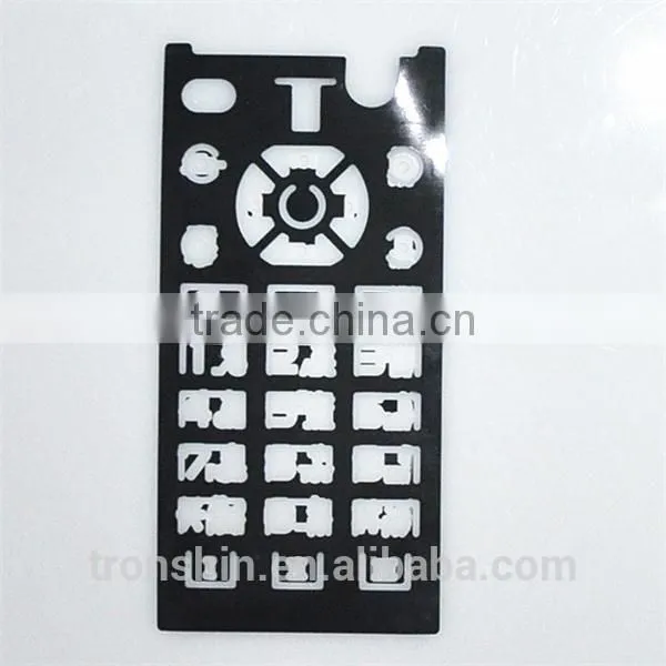 Wholesale Factory Price Waterproof Mobile Phone Hybrid Silicone& PET Key Press Sheet photo-2