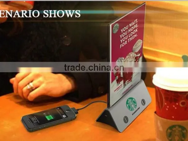 Desktop Private Mode Mobile Power Bank Neon Photo Album Multi-functional Power Bank Factory Direct photo-4