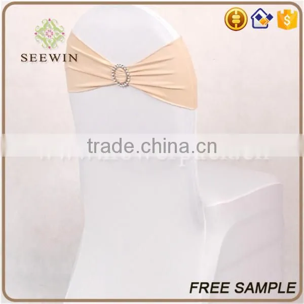 Polyester Elastic Spandex Chair Band With Buckle photo-3