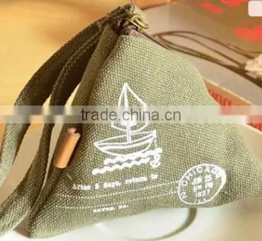 Canvas Restore Ancient Ways Wallet Rice Dumpling Coin Purse photo-2