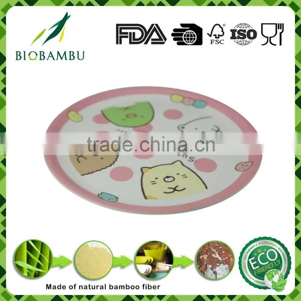 Good Quality Degradable Eco-friendly Dinnerware Made of Bamboo photo-2