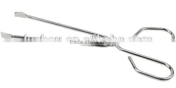 Good Quality Food Tong Iron With Chrome Plate Plastic Coating Handle photo-6