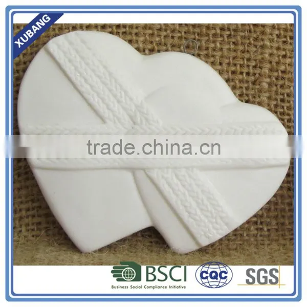Ceramic White Snowflake Adornment Christmas Ornament photo-4