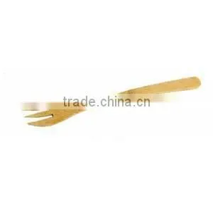 Eco friendly bamboo wood fork tableware