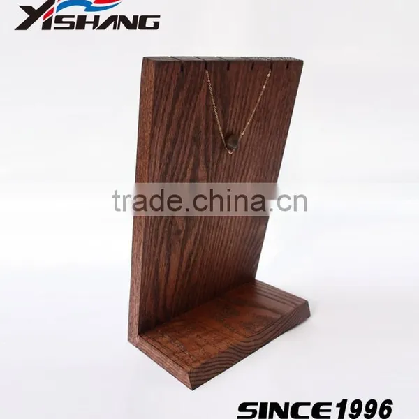 Fashion Custom Wood Glass Jewelry Display photo-3