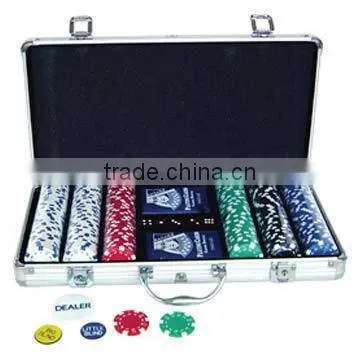 300pc Poker Chip Set,casino Game,chip Set