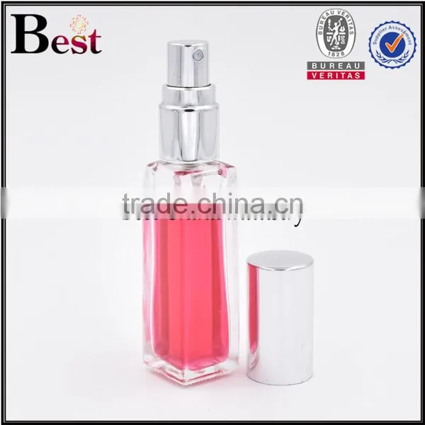 10ml Pocket Sized Perfume Spray Bottle Glass Square Perfume Bottle Pocket Sized Perfume Spray Bottle photo-2