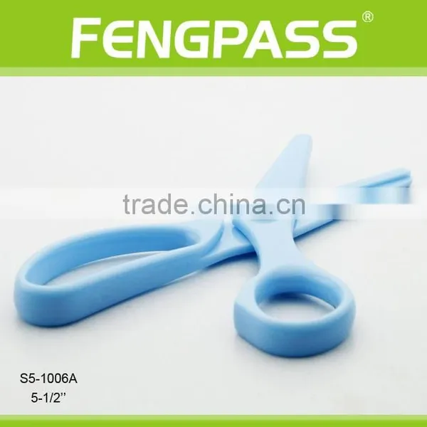 S5-1006A 5.25 Inch Plastic Childrens Scissors photo-3