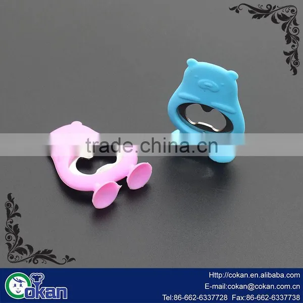 Hot Selling Silicone Owl Shape Bottle Opener/Stainless Steel Bottle Opener and Beer Opener CK-SL691 photo-3