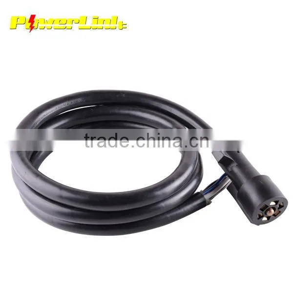 S20105 Trailer End Plug 7 way blade RV Connector Light Plug for Cord Wire Camper RV