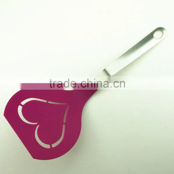 33063 Hart Shape Kitchen Nylon Shovel Spatula Turner, Cake, Egg Turner Spatula Shovel photo-2