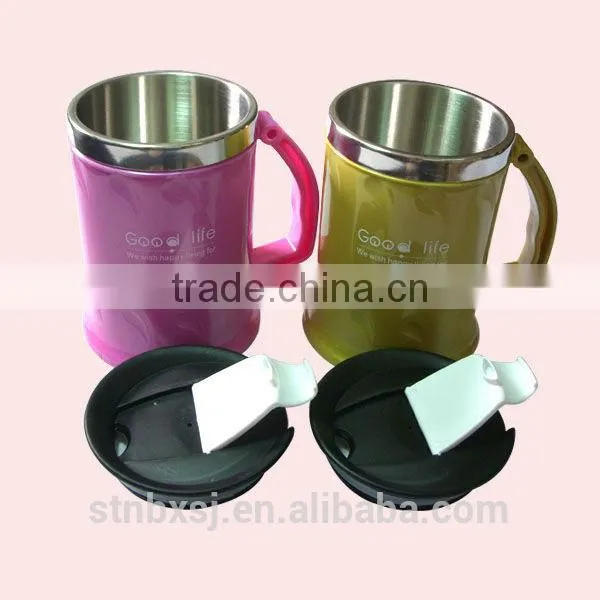 480ml Double Wall Stainless Steel Keep WarmMug photo-3