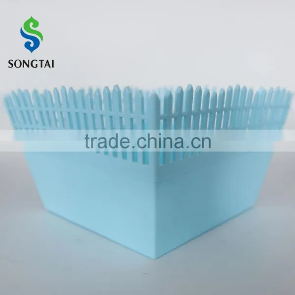 2016 New Style pp Plastic Suqare Fence Fruit Basket photo-6