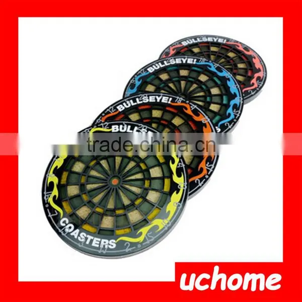 UCHOME 2017 New Silicone Coasters Dart Board Drink Coasters Beverage Cup Mats photo-4