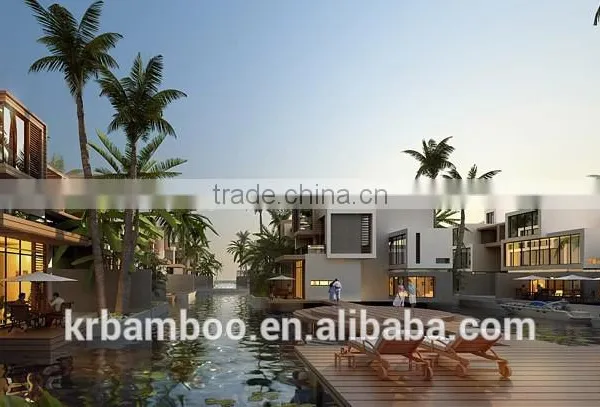 Outdoor Carbonized Strand Woven Matt Bamboo Decking photo-6
