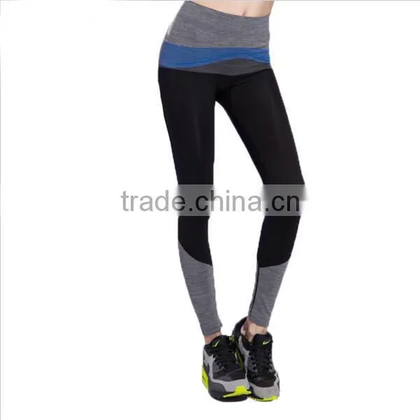 New Arrival Good Quality Nylon Spandex Womens Pants, High Elastic Running Leggings, Women Yoga Pants photo-4