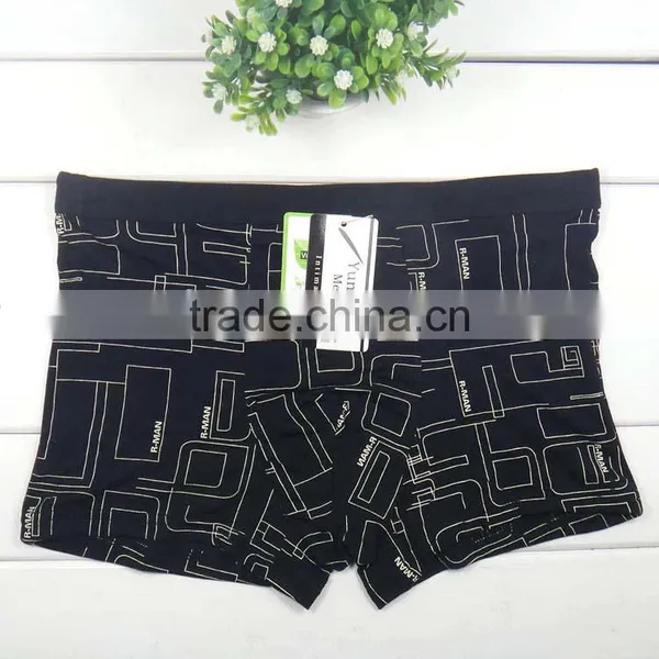 High Quality Breathable Comfortable Bamboo Fiber Men Boyshort Wholesale Men Boxer Briefs photo-4