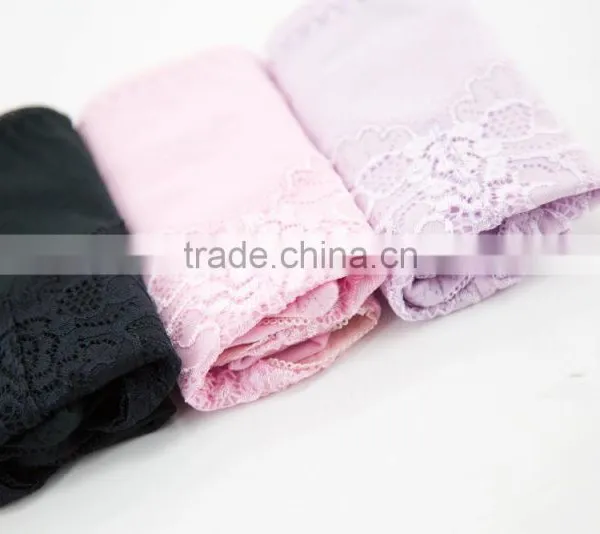 Professional Factory Custom Colorful 95% Cotton 5% Spandex With Lace Sexy Fancy Woman Underwear photo-6