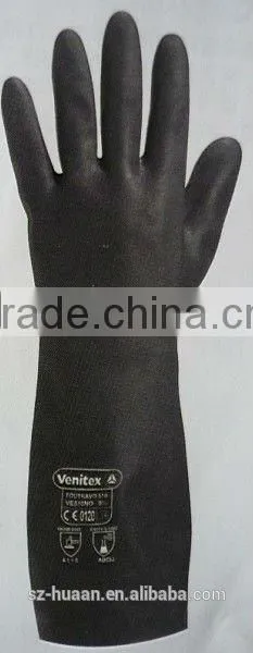 Good Quality Rubber Gloves Heavy Duty Chemical Protection Gloves photo-5