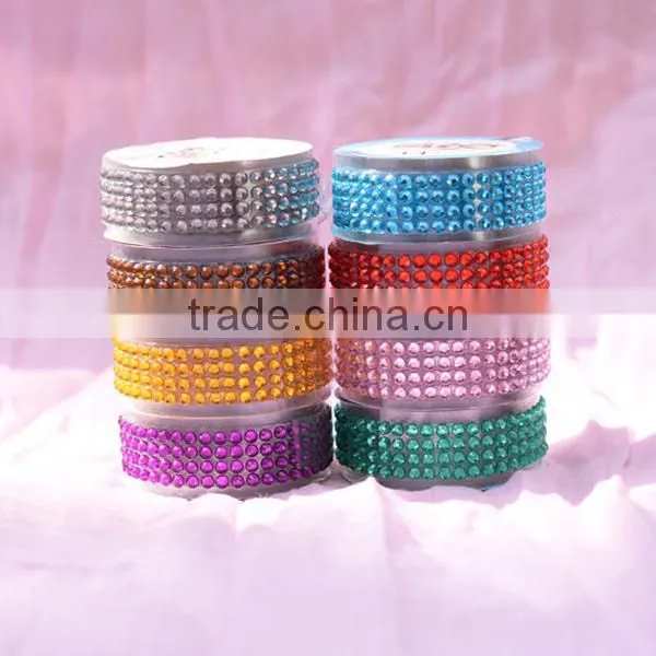 Acrylic Rhinestone Tape Sticker Self-Adhesive DIY Scrapbook Decor photo-2