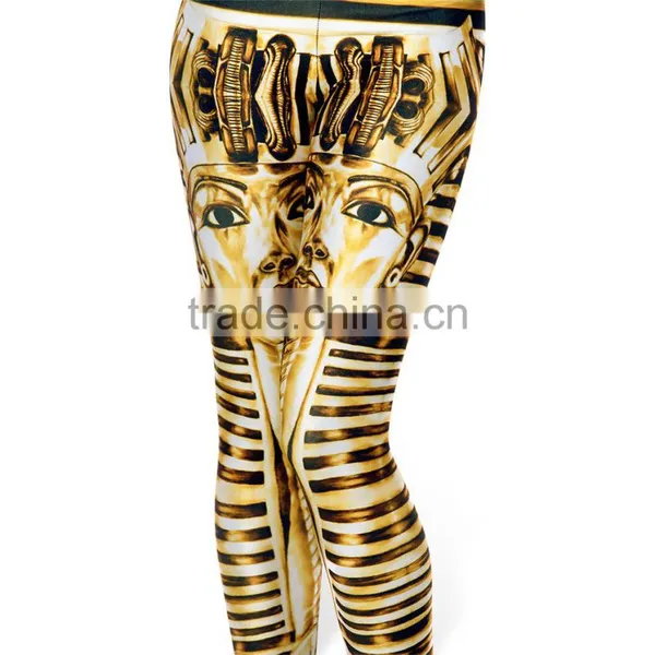 Custom Logo Yoga Pants Gym Wear Womens Ambition Sublimated Surface Leggings photo-2