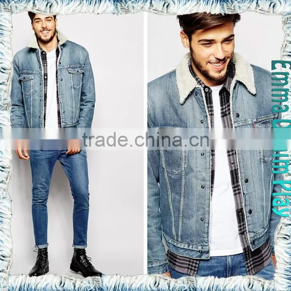 2015 Fashion Diamonds Slim Long Sleeve Autumn Men's Jackets photo-4