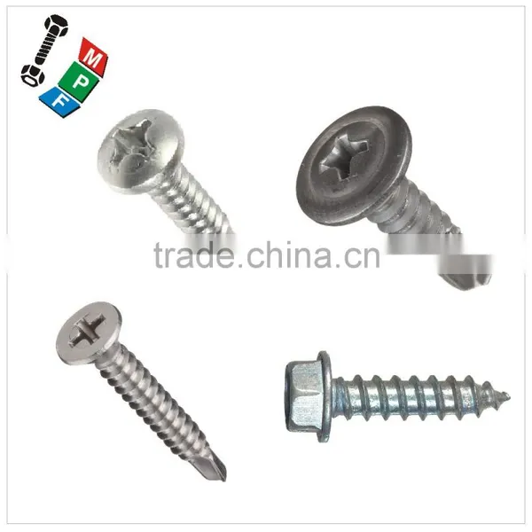 Made in Taiwan Sell on Carbon Steel Custom Made Black Self -Drilling Screw photo-2