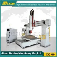 5 Axis Cnc Wood Router Machine , 3d Wooden Carving in Chinese Homemade Milling Machine With Cnc