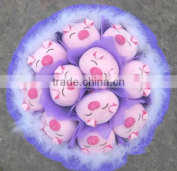 Banquet Plush Flower With Toy photo-5
