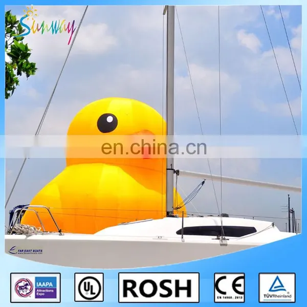 Sunway PVC Inflatable Yellow Duck, Inflatable Air Duck, Inflatable Farm Animals For Sale photo-5