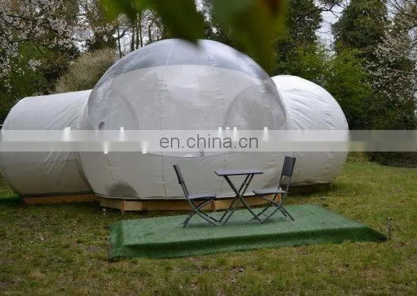2017 Romantic Clear Giant Inflatable Dome Bubble Tent for Sale,inflatable Transparent Bubble Tent for Camping photo-2