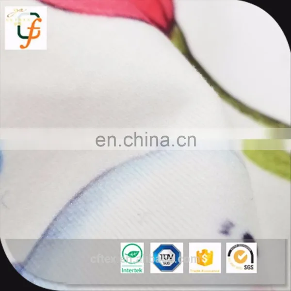 Wholesale Suppliers Two Side Printed Polyester Knit Fabric Brushed photo-5