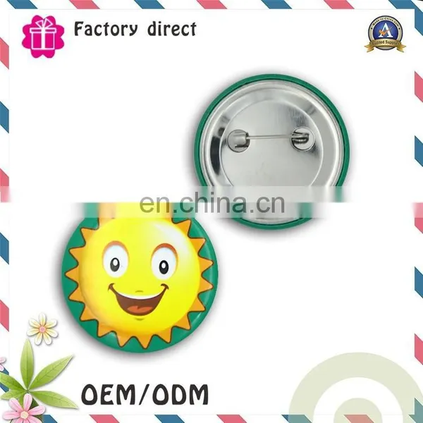 Promotional Custom Logo Cheap Round Plastic Badge In Each Opp Bag photo-6