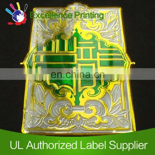 Vivid Decorative Self Adhesive 3d Printing Epoxy Resin Labels photo-2