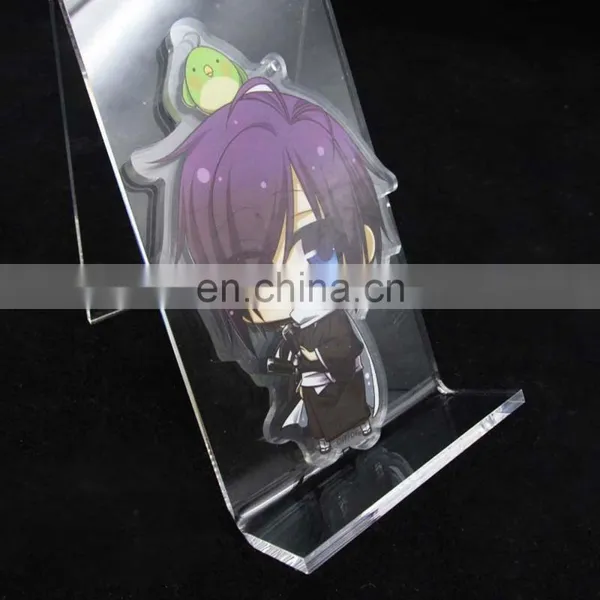 New Creative Printed Acrylic Keychain With Japanese Cartoon Image photo-4