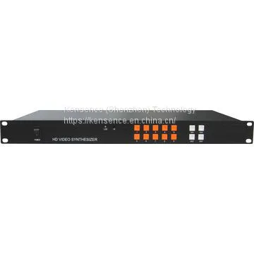 HD CCTV Четырехканальный процессор, объединитель изображений, видео-синтезатор, контроллер видео-стен