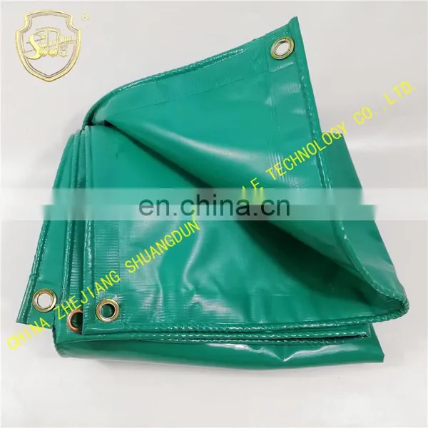 Coating Cloth PVC Mesh Cloth Green Canvas Tarpaulin Red Cover Cloth China Windsurfing Factory