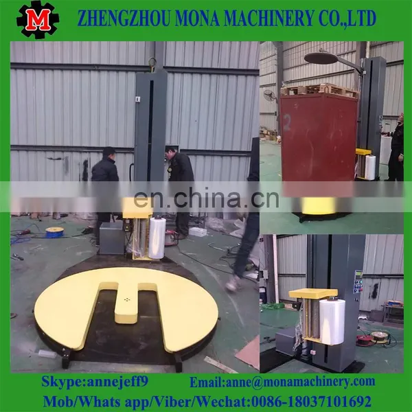 Fully Automatic Pallet Packing Machine, Wrapper & Pallet Strapping Machine/warehouse/factory Automatic Pallet Wrapping Machine photo-6