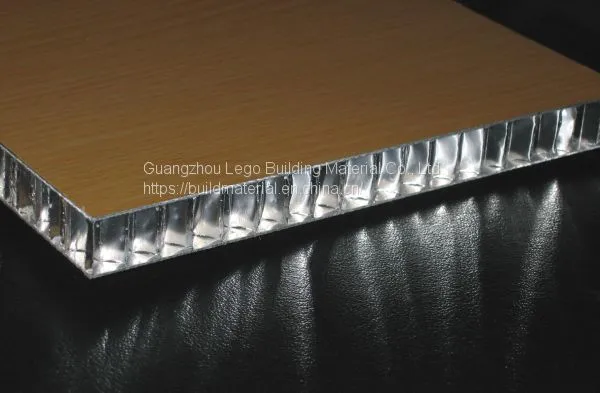Latest Building Materials Decoration Aluminum Honeycomb Plate photo-2