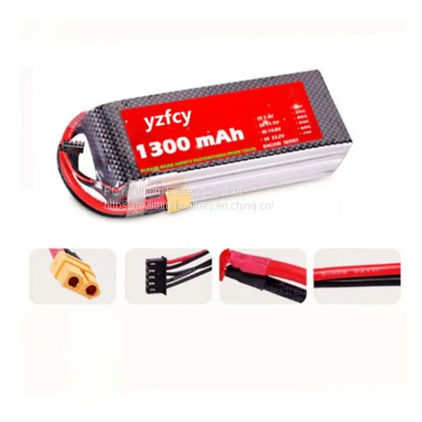 7.4V 1300mAh 25C Lipo 2S RC Helicopter Battery for RC Control Toys