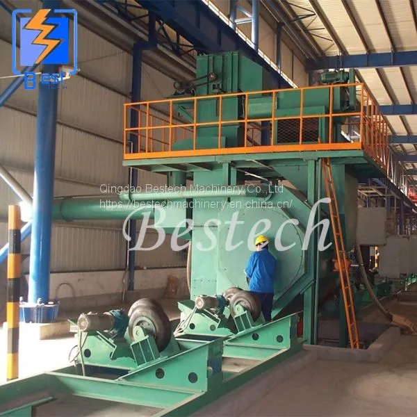 Steel Pipe External Wall Shot Blasting Machine photo-4