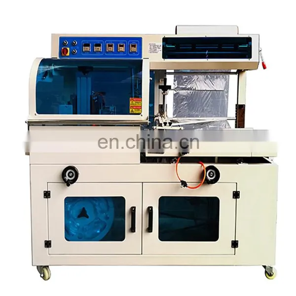 L-type Automatic Sealing and Cutting Machine Mask Packaging Machine Express Photo Frame Plastic Sealing Machine Heat Shrinking m photo-2