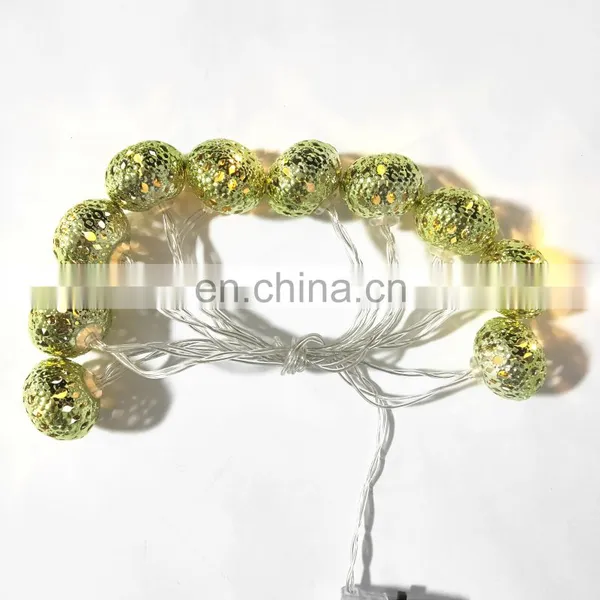 10L Led Iron Ball Night Ceiling Light Christmas Decoration Wall String Lights Indoor Home Garden Room Strip Lighting Morden photo-4