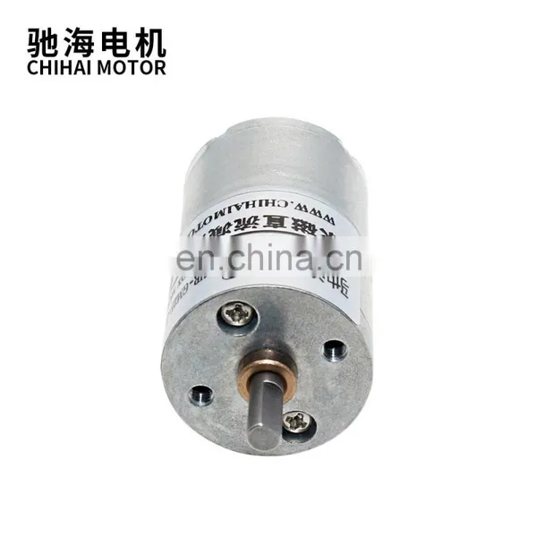 ChiHai Motor CHR-GM25-310T Low Voltage DC7.4V Micro Speed Gear Motor Reduction Gear Motors With Metal Gearbox for Diy photo-4