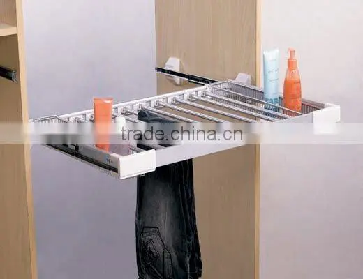 Wardrobe Lift With Rack