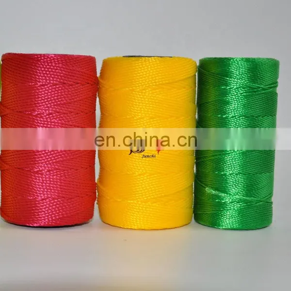 JUN CHI Good QUALITY High Tenatcity 210D White Twisted Nylon 6 Twine photo-4