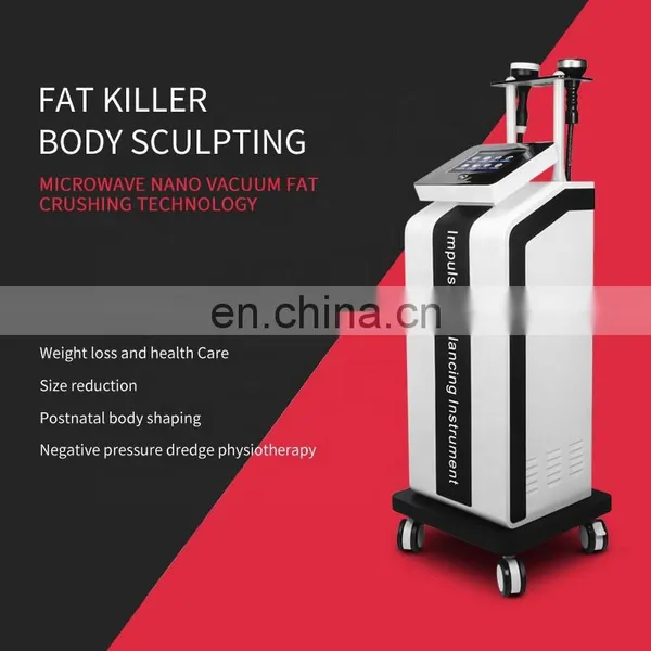 Microwave RF Vacuum Shaping Instrument Body Fat Crushing Weight Loss Negative Pressure Physiotherapy Massage Slimming Machine photo-3